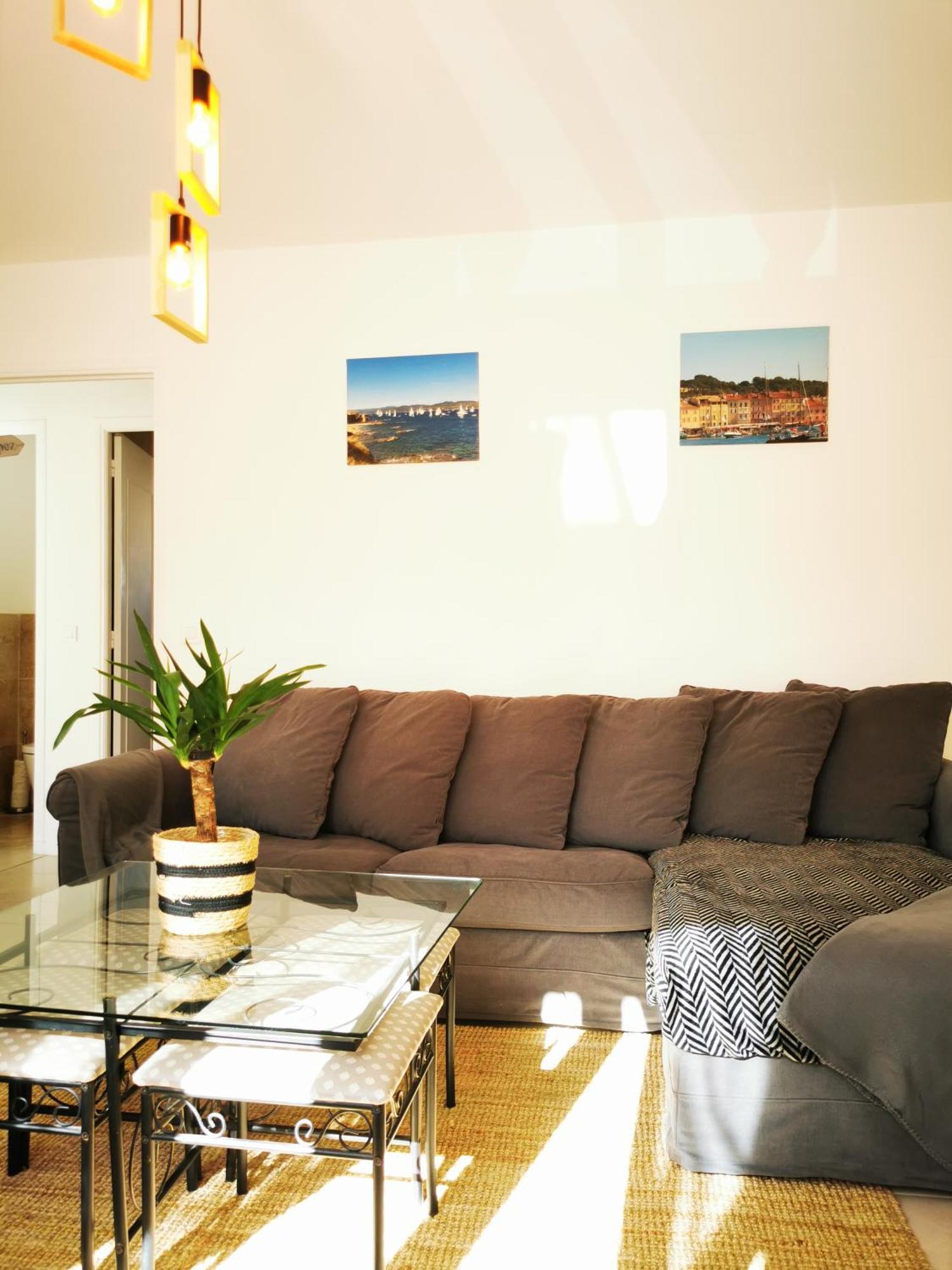 Grand Appartement 3 Chambres A 300M De La Plage Sainte-Maxime Luaran gambar